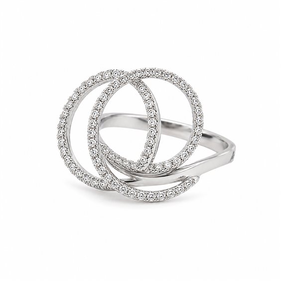 Anello Recarlo Donna in Oro Diamante 0.34 Ct ZS 363/B - ZS 363/B